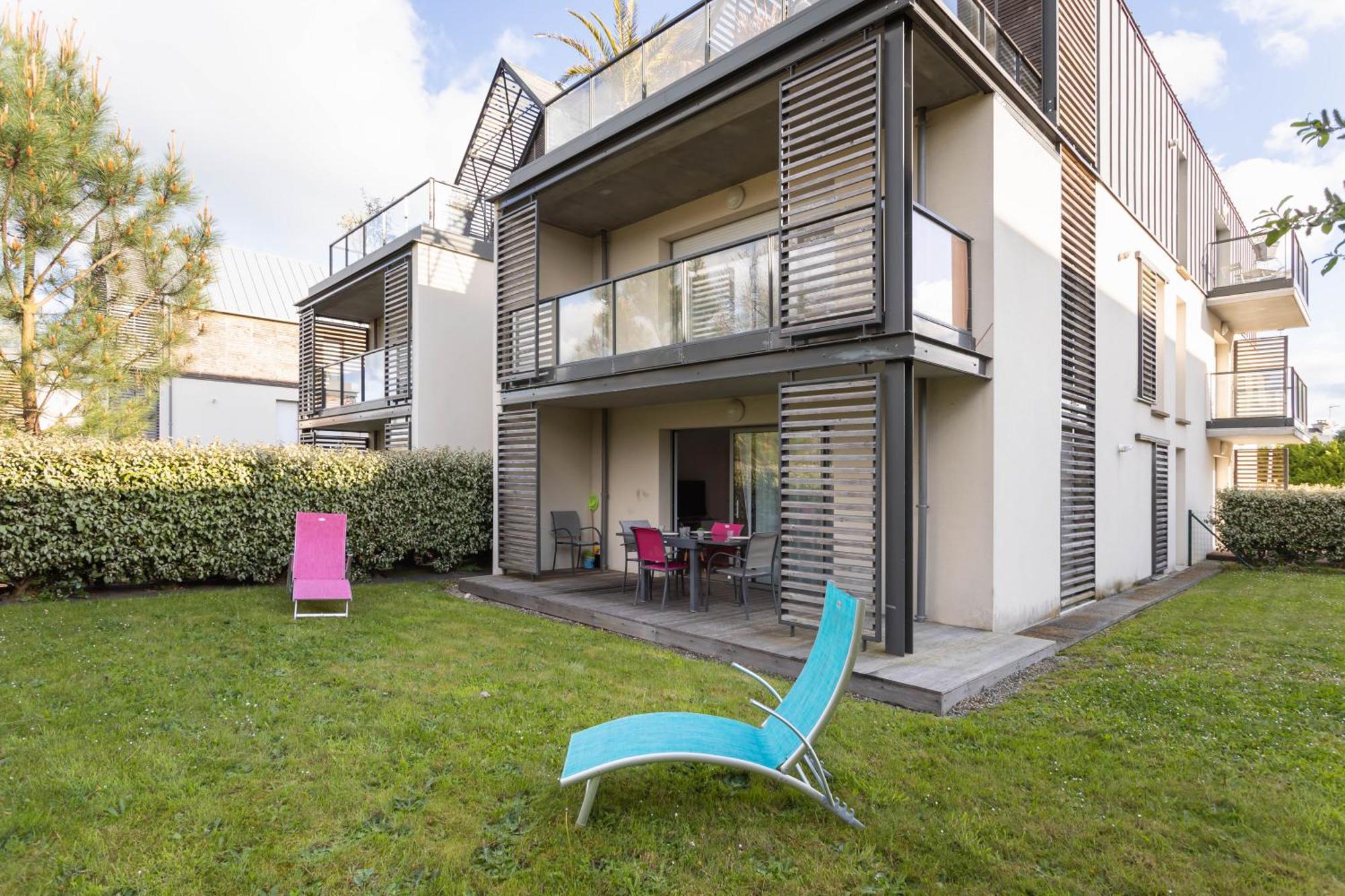 Ferienwohnung Le Garden By Cocoonr Dinard Exterior foto