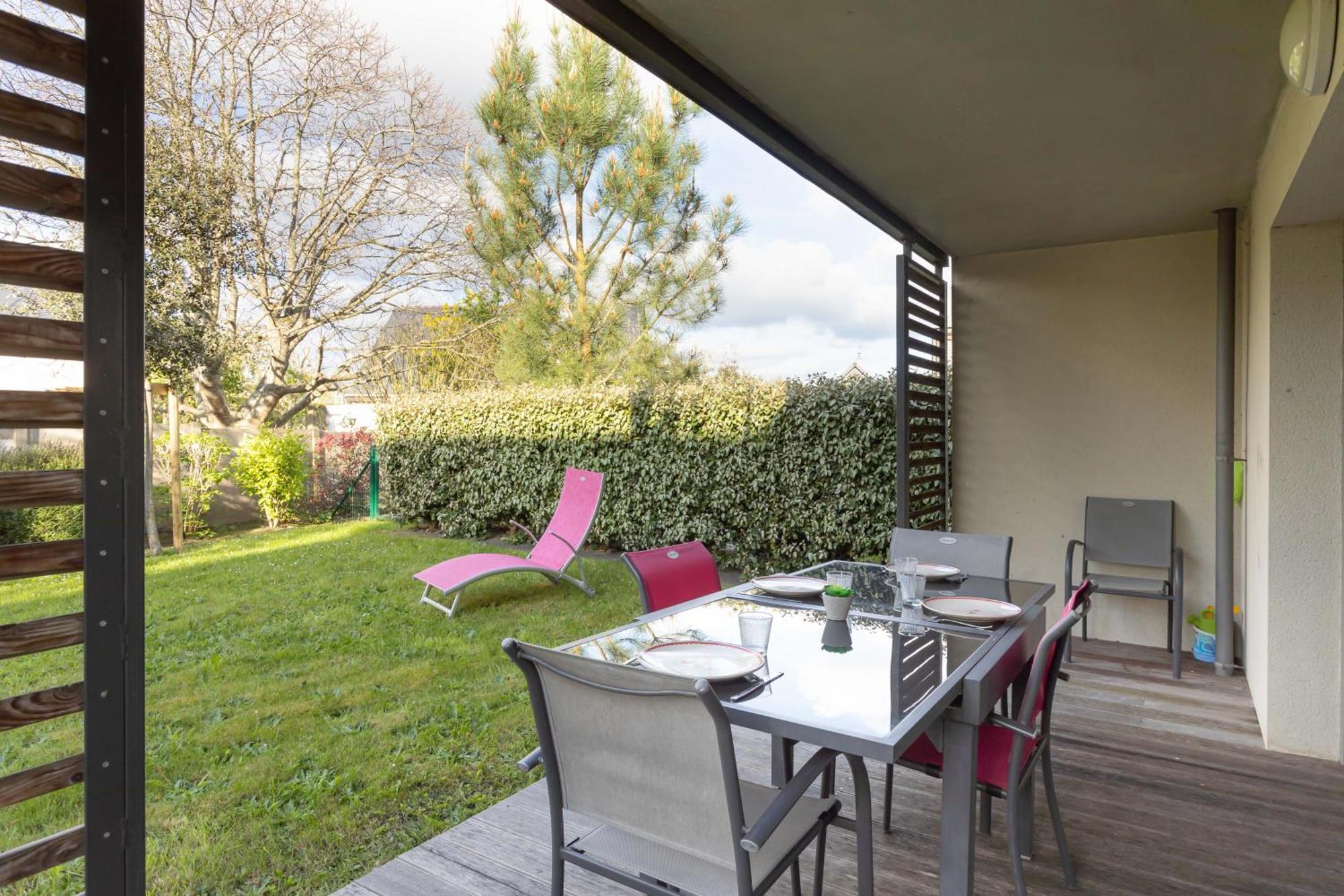 Ferienwohnung Le Garden By Cocoonr Dinard Exterior foto